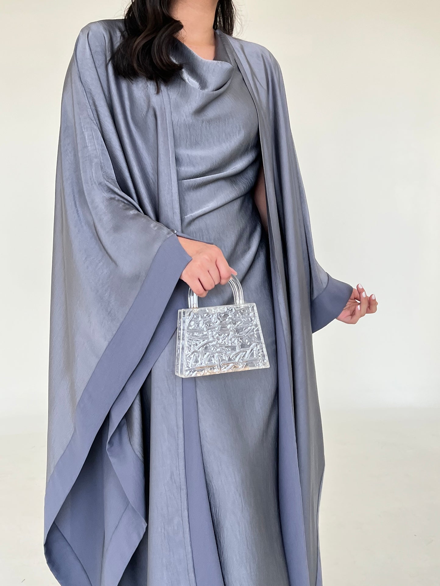 SILK ABAYA SET