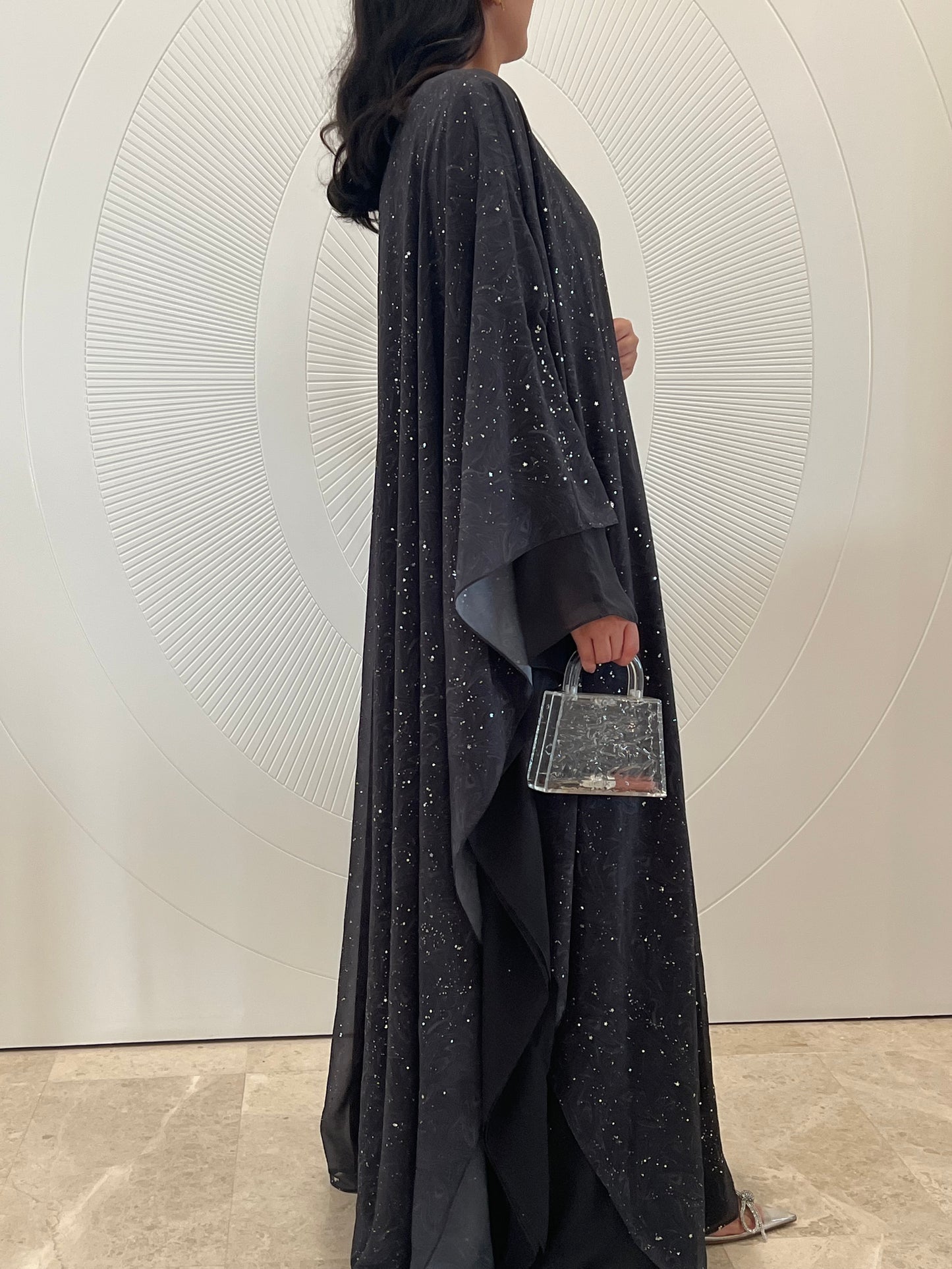 STAR ABAYA SET