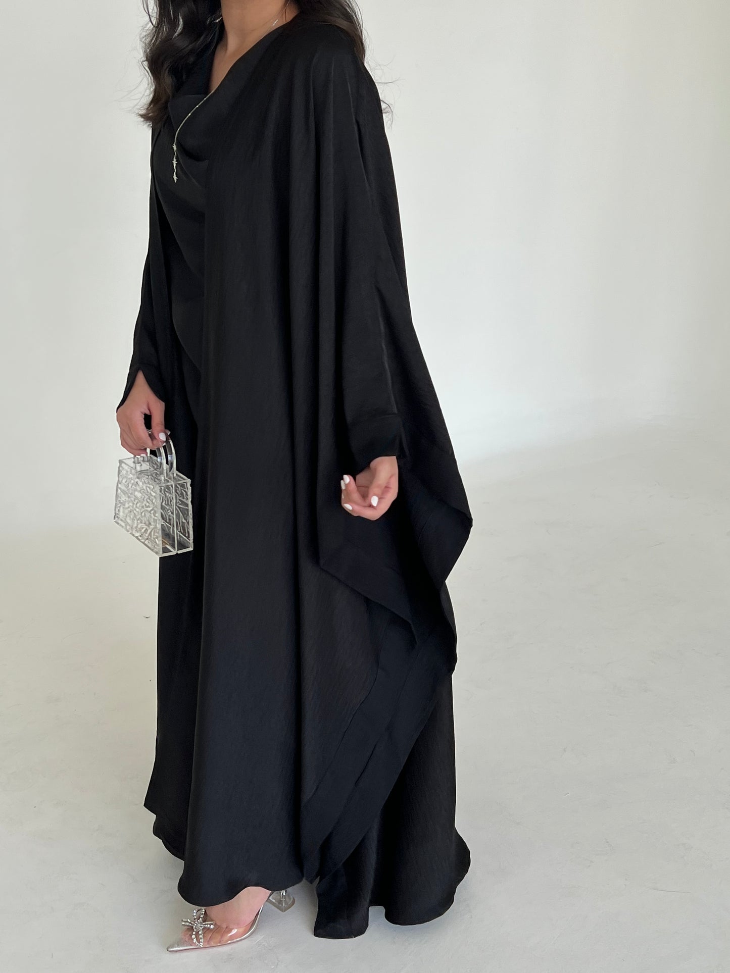 SILK ABAYA SET