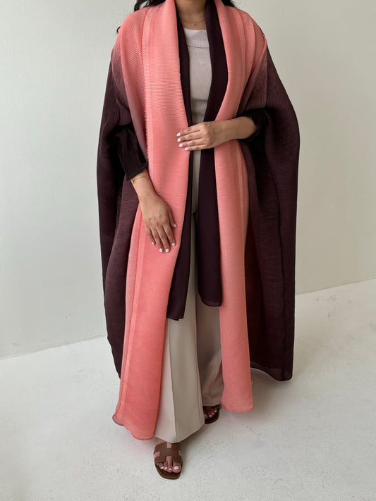 PLEATED ABAYA