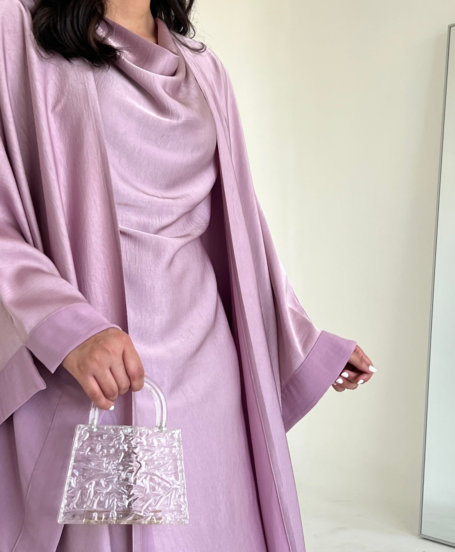 SILK ABAYA SET