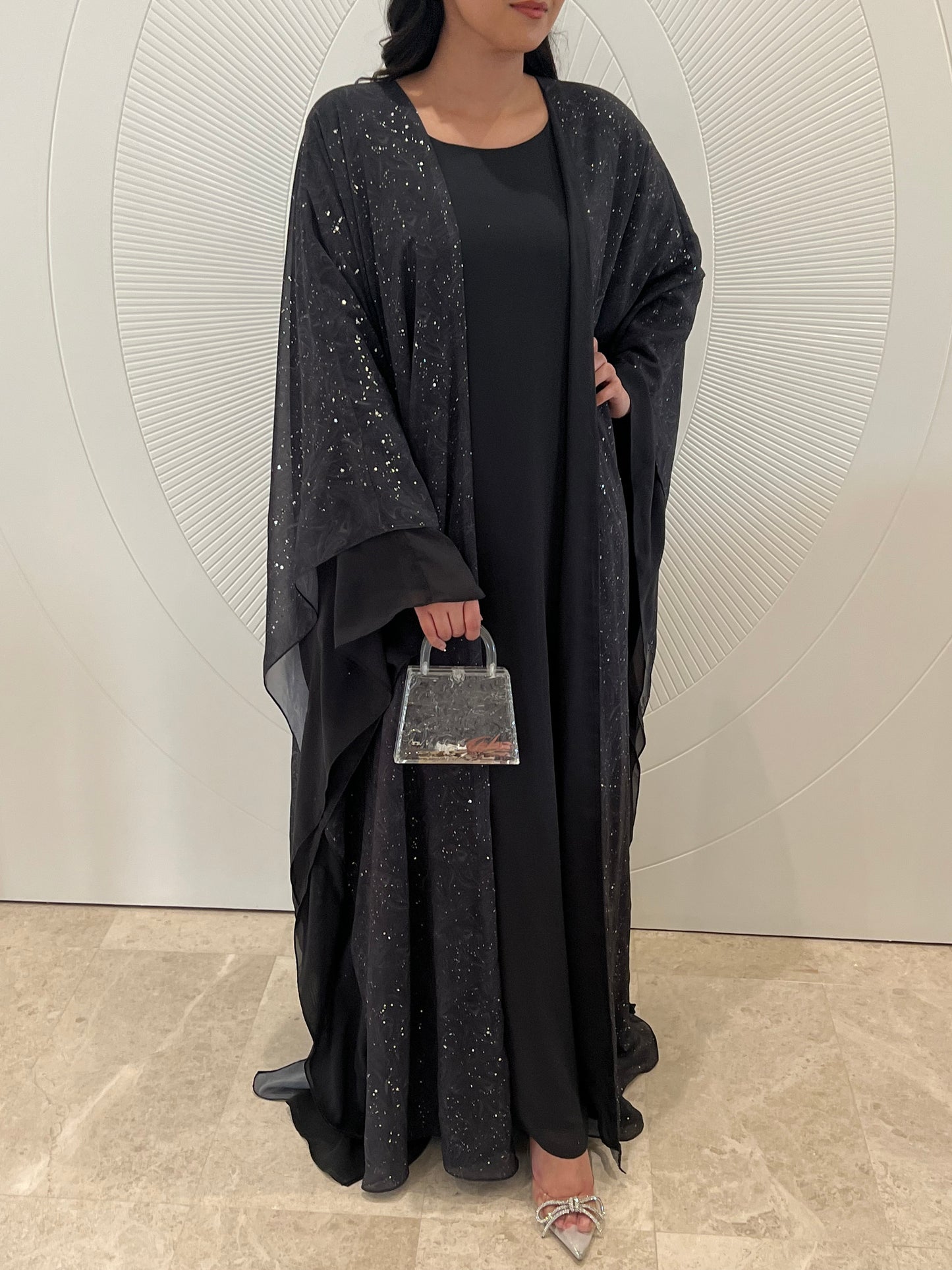 STAR ABAYA SET