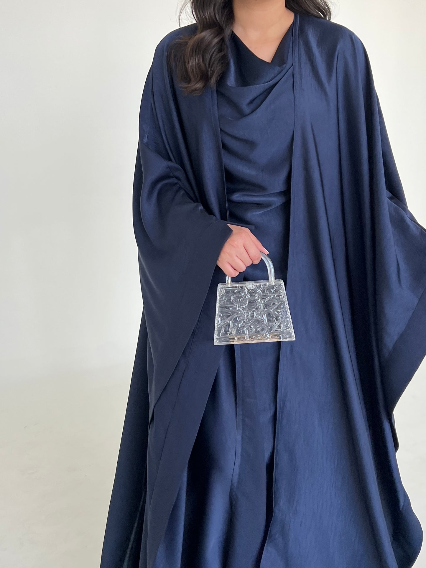 SILK ABAYA SET