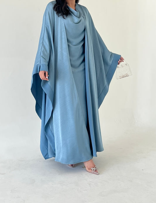 SILK ABAYA SET