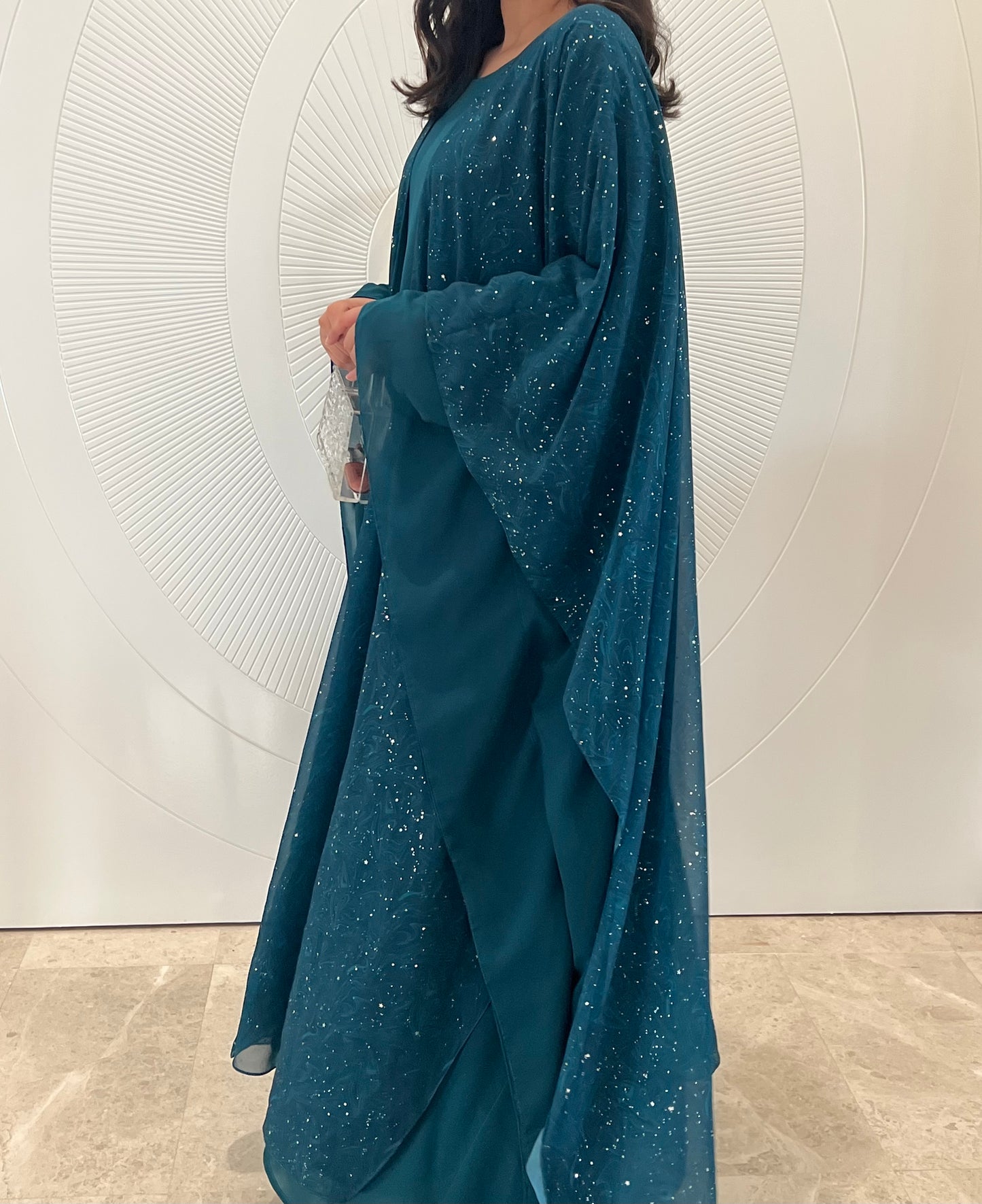 STAR ABAYA SET