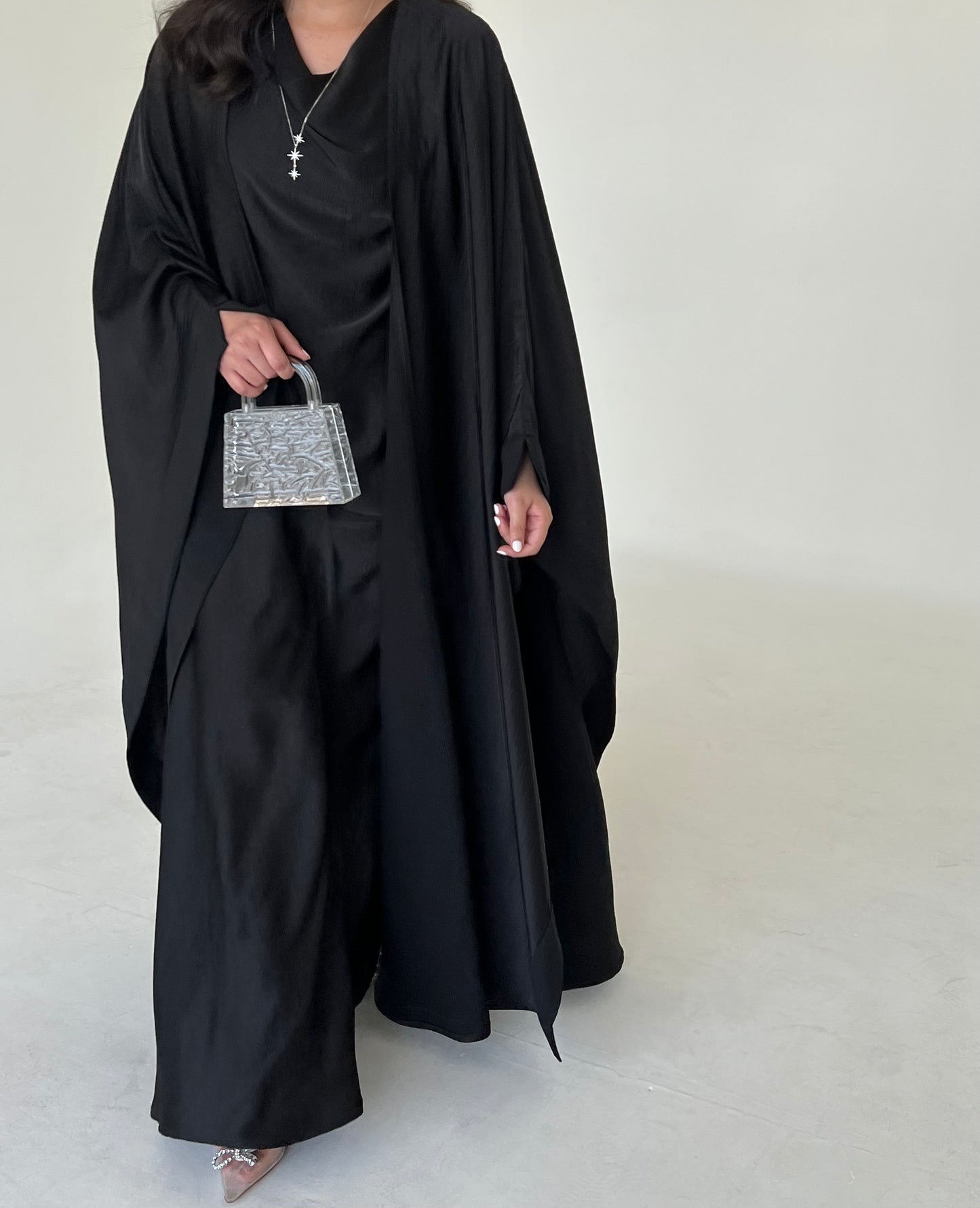 SILK ABAYA SET