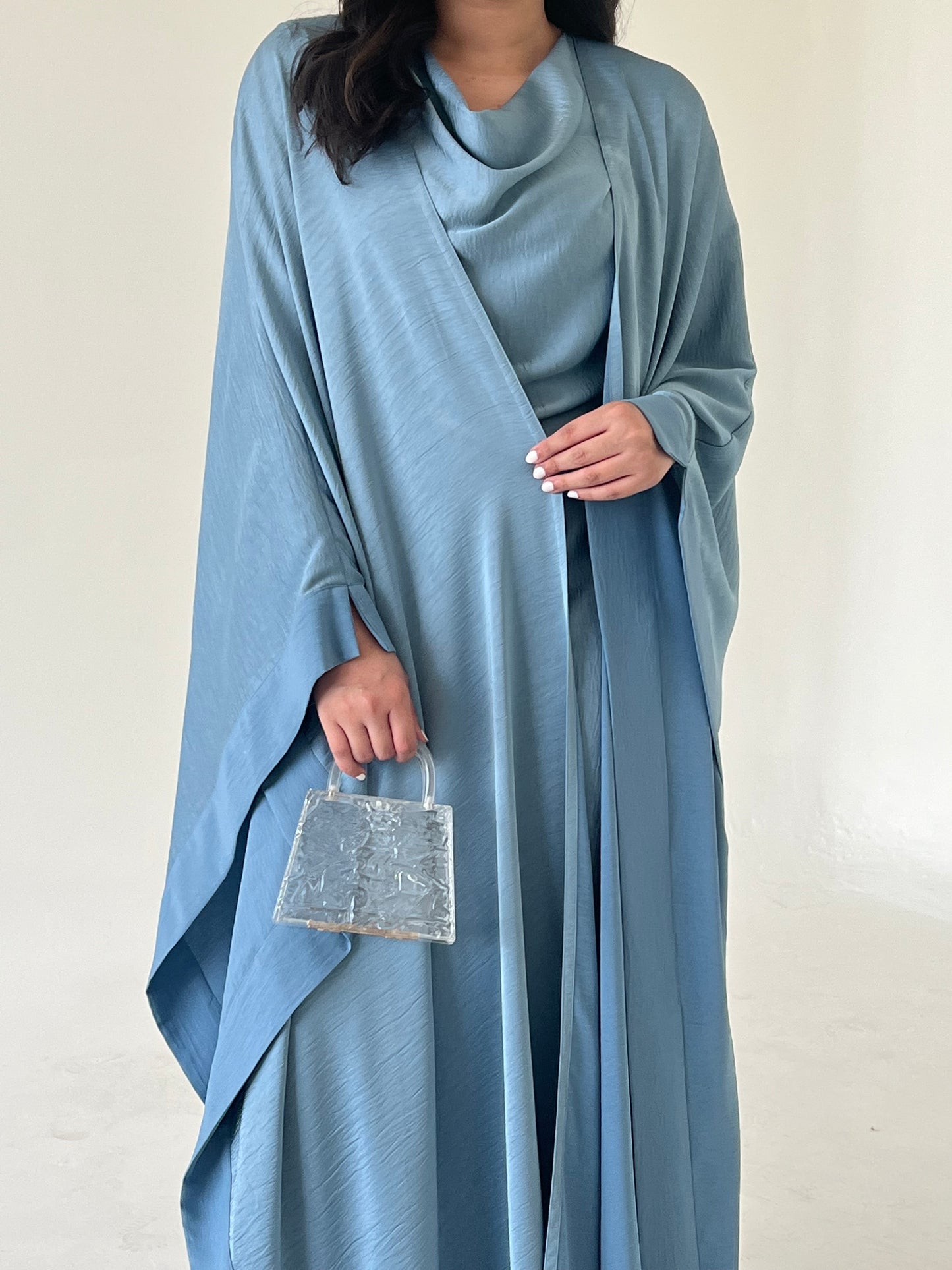 SILK ABAYA SET