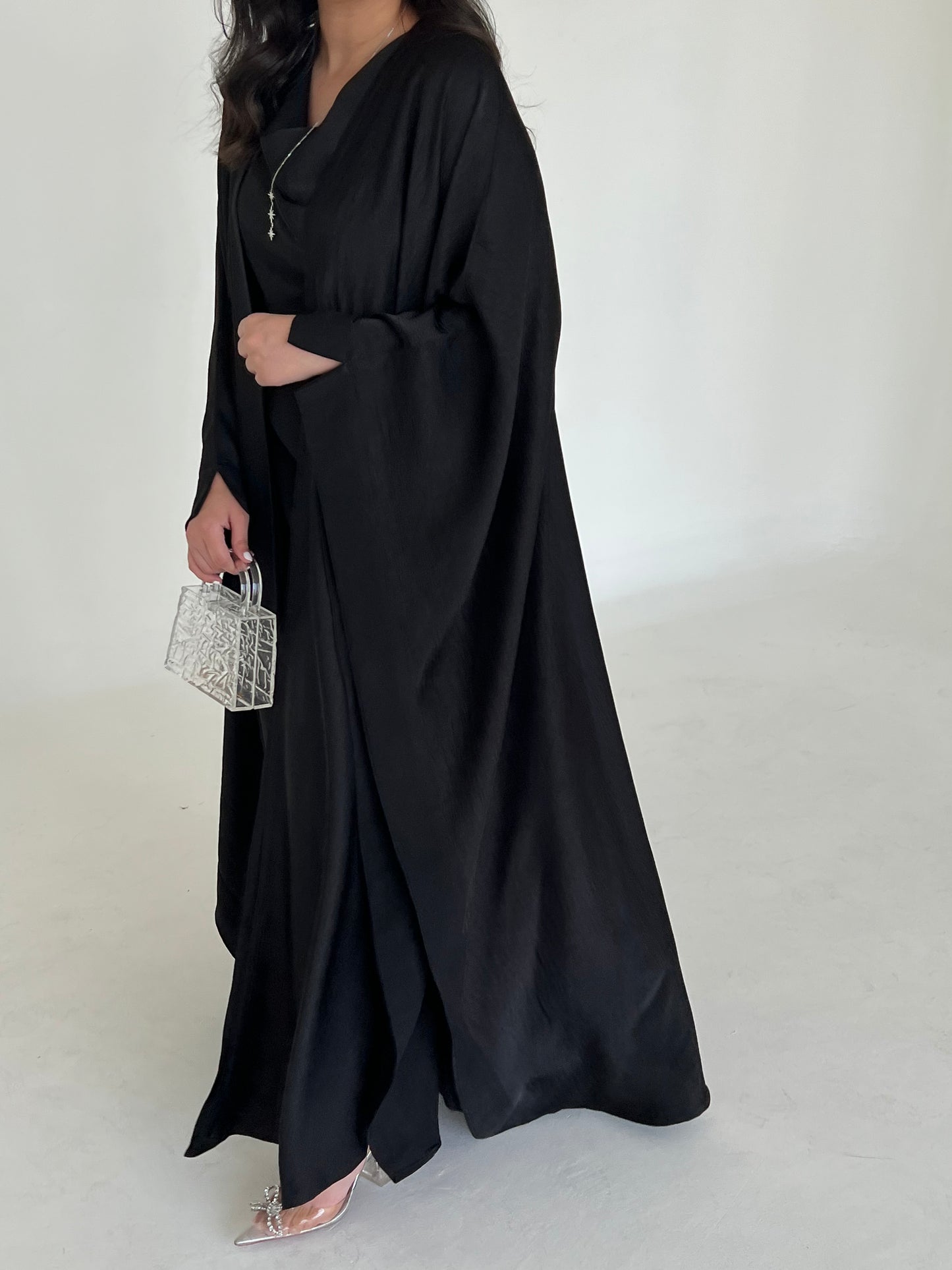 SILK ABAYA SET