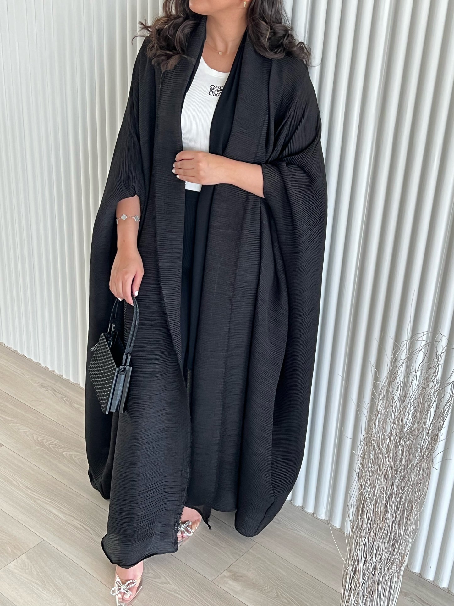 PLEATED ABAYA