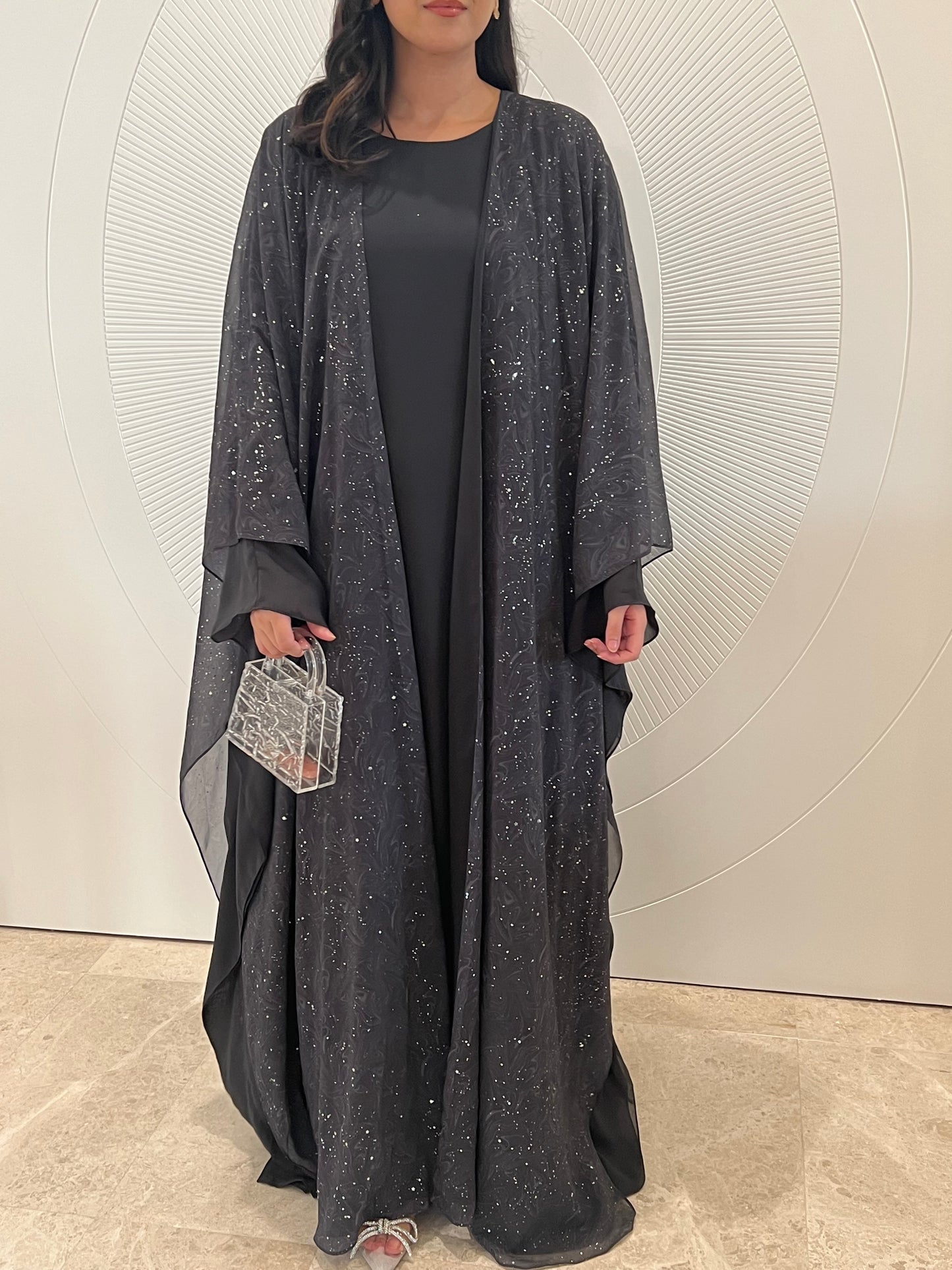 STAR ABAYA SET