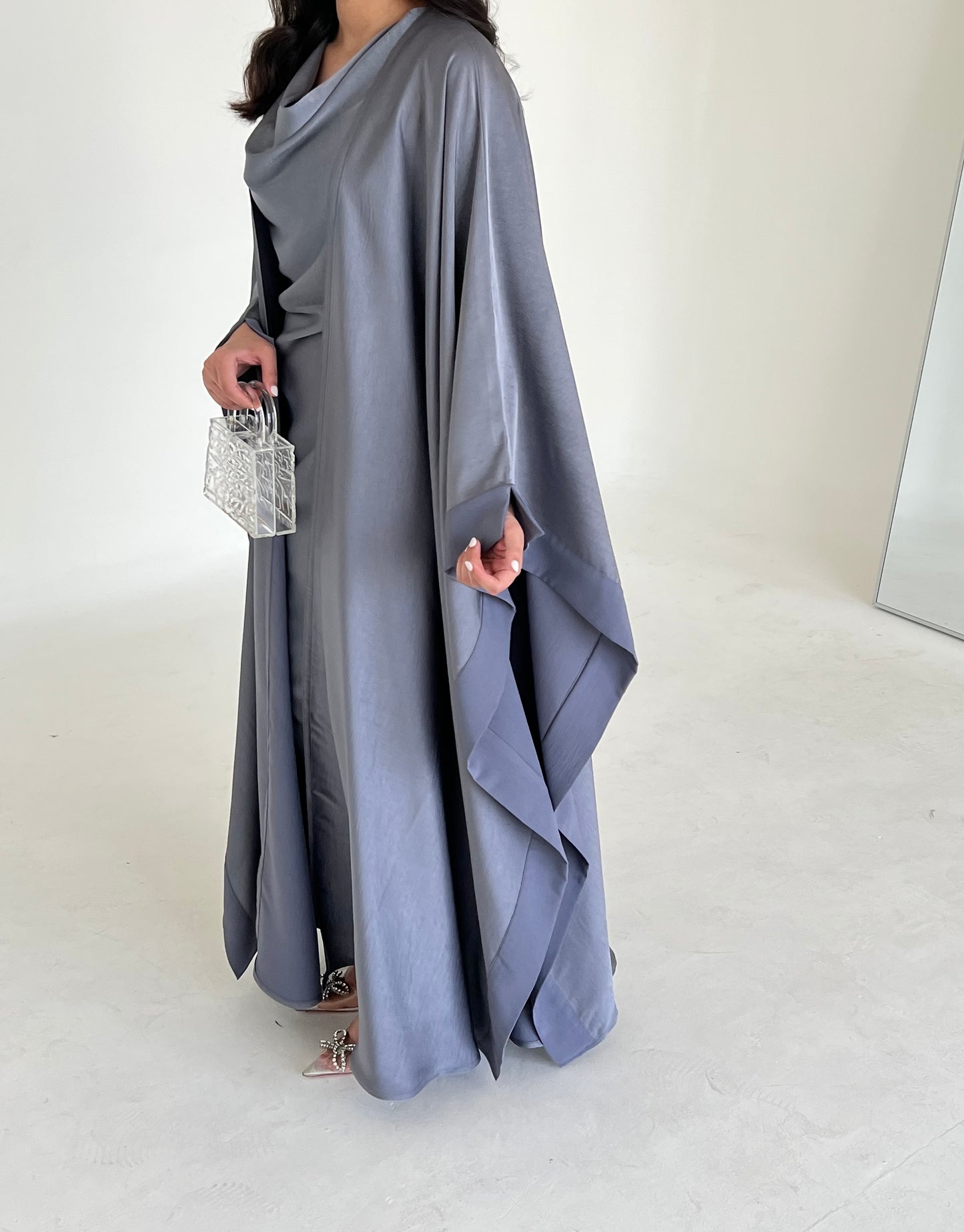 SILK ABAYA SET