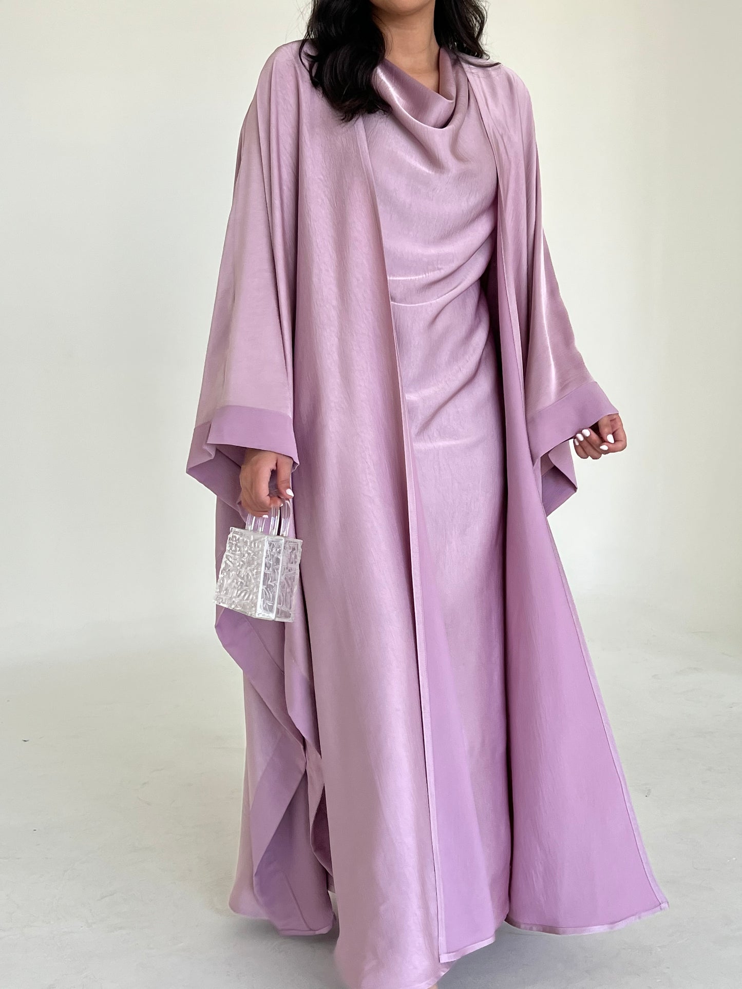 SILK ABAYA SET