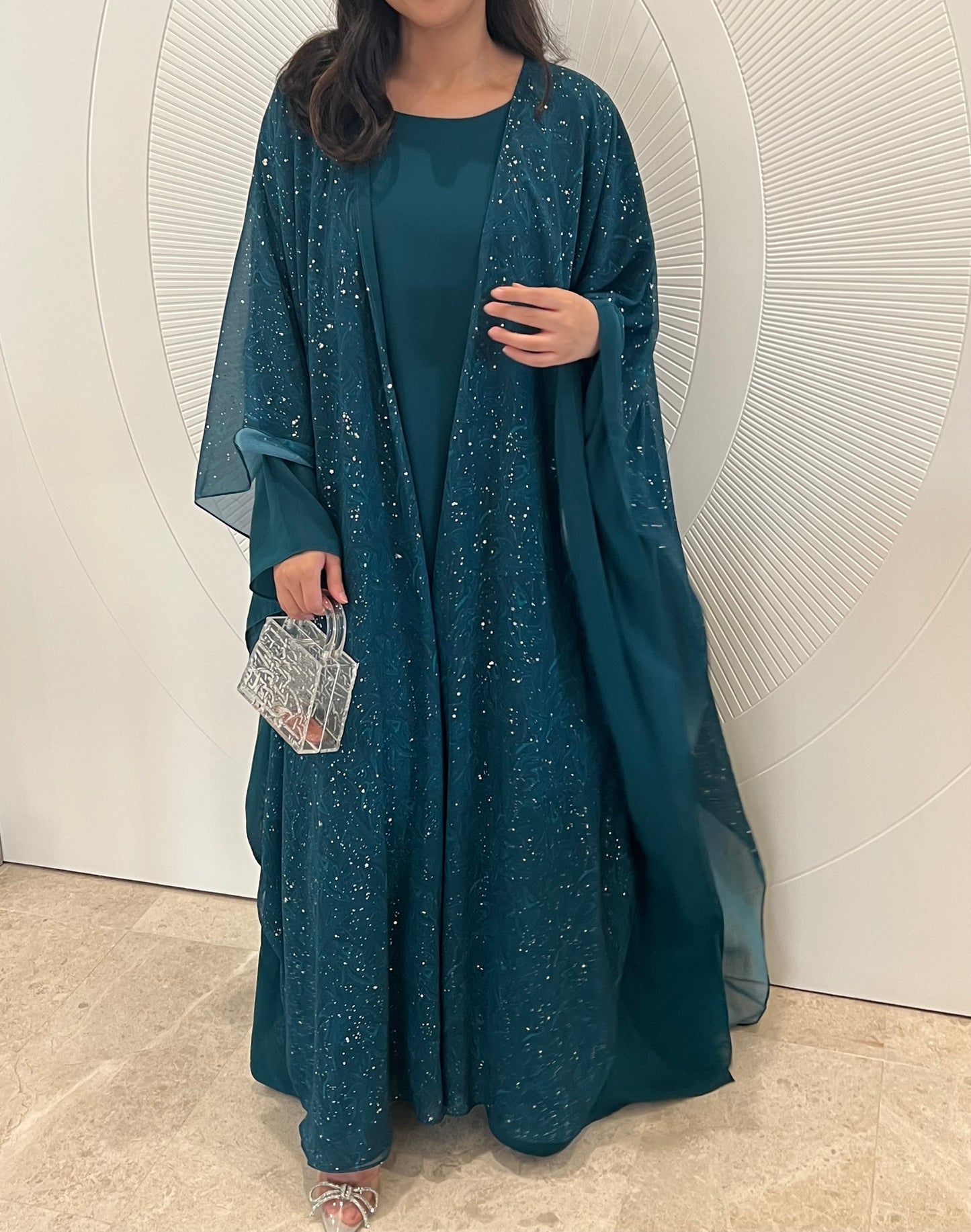 STAR ABAYA SET