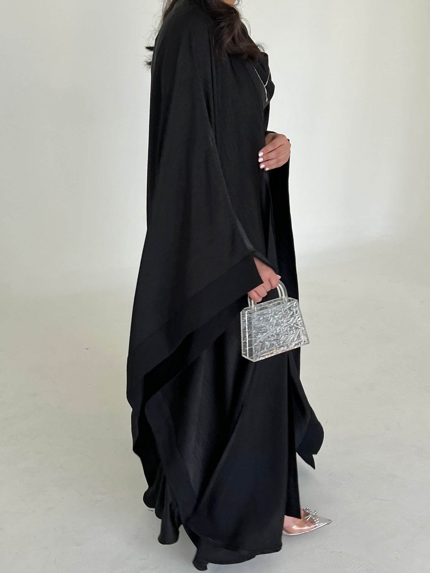 SILK ABAYA SET