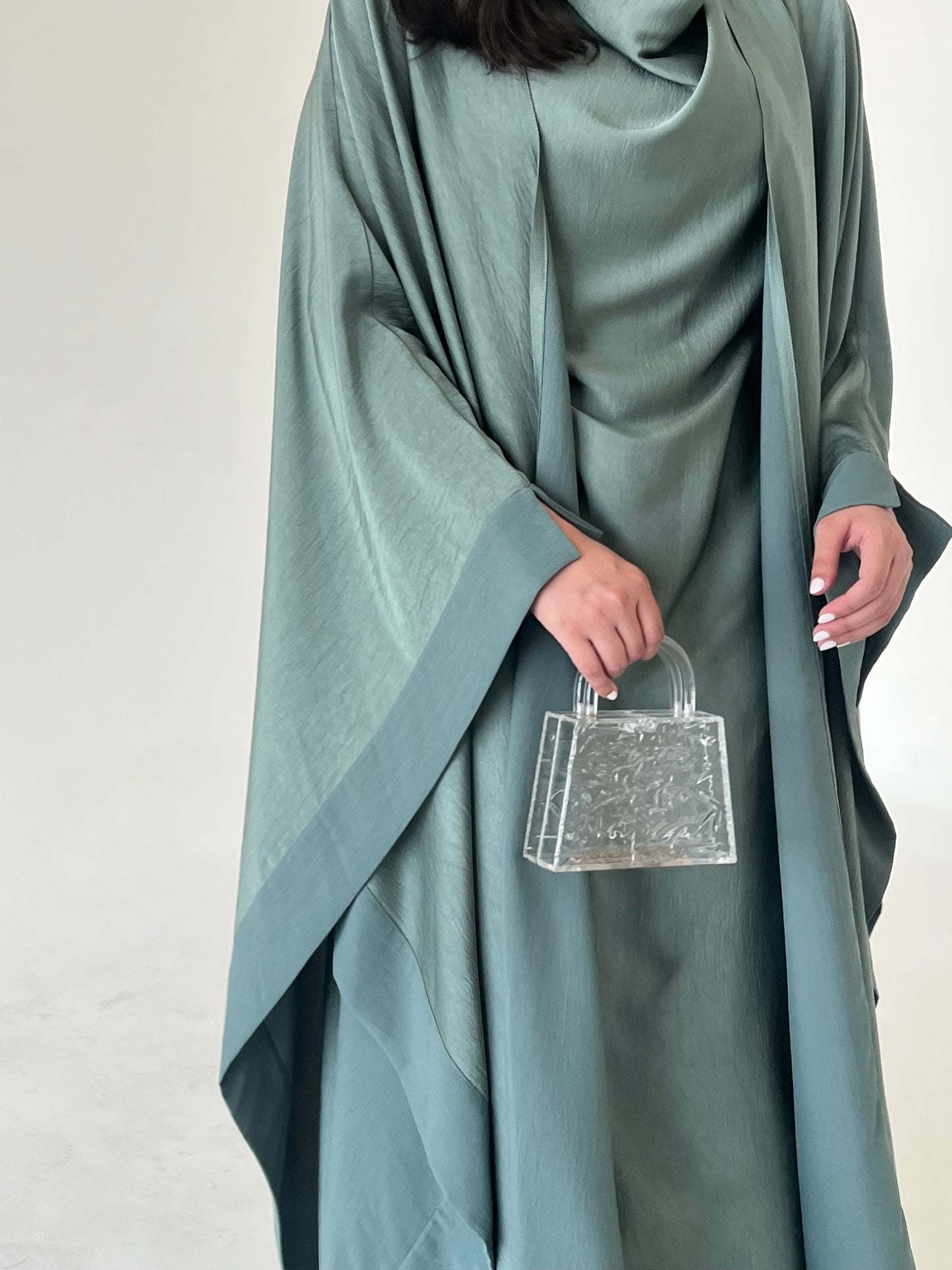 SILK ABAYA SET