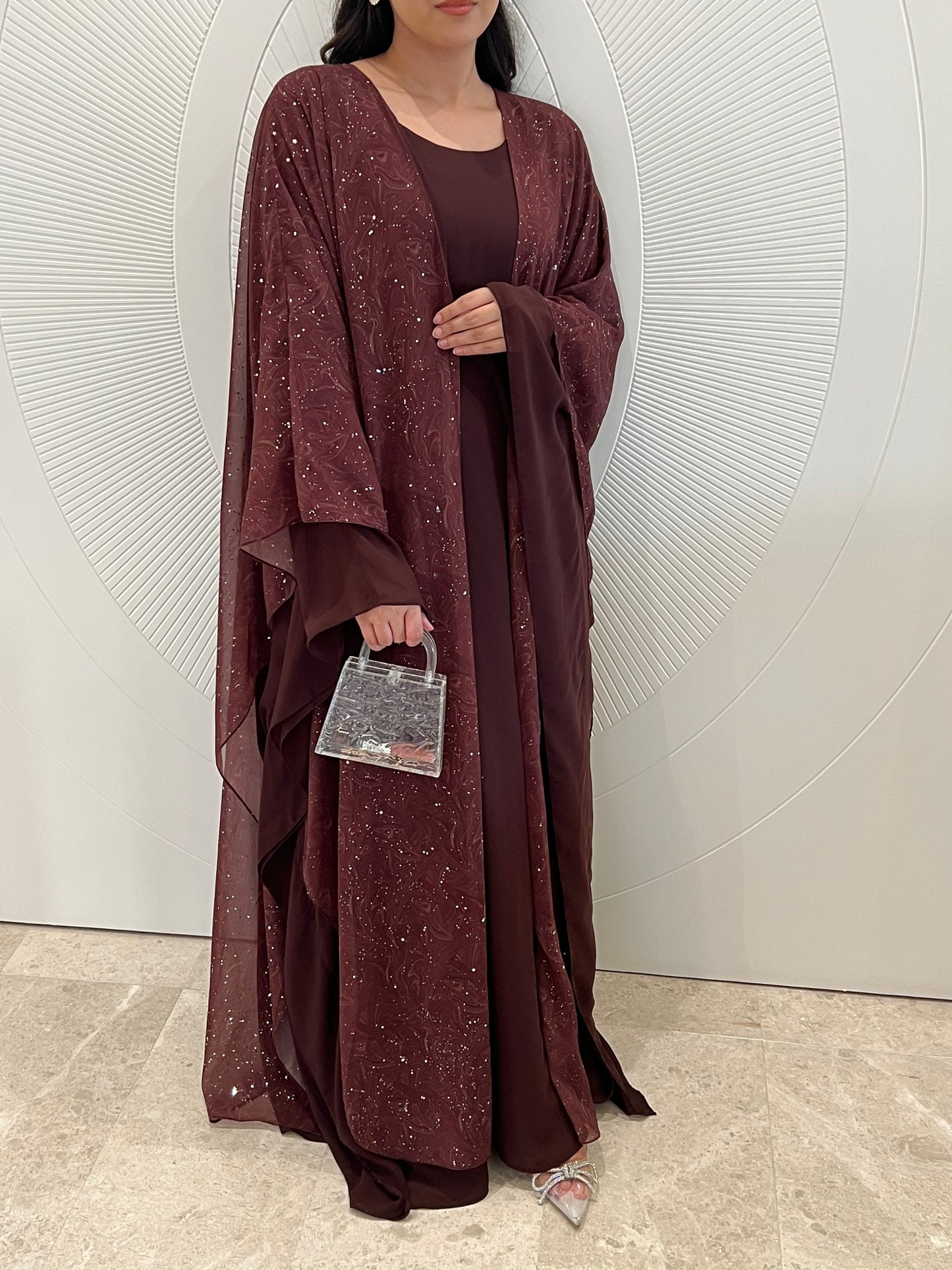 STAR ABAYA SET