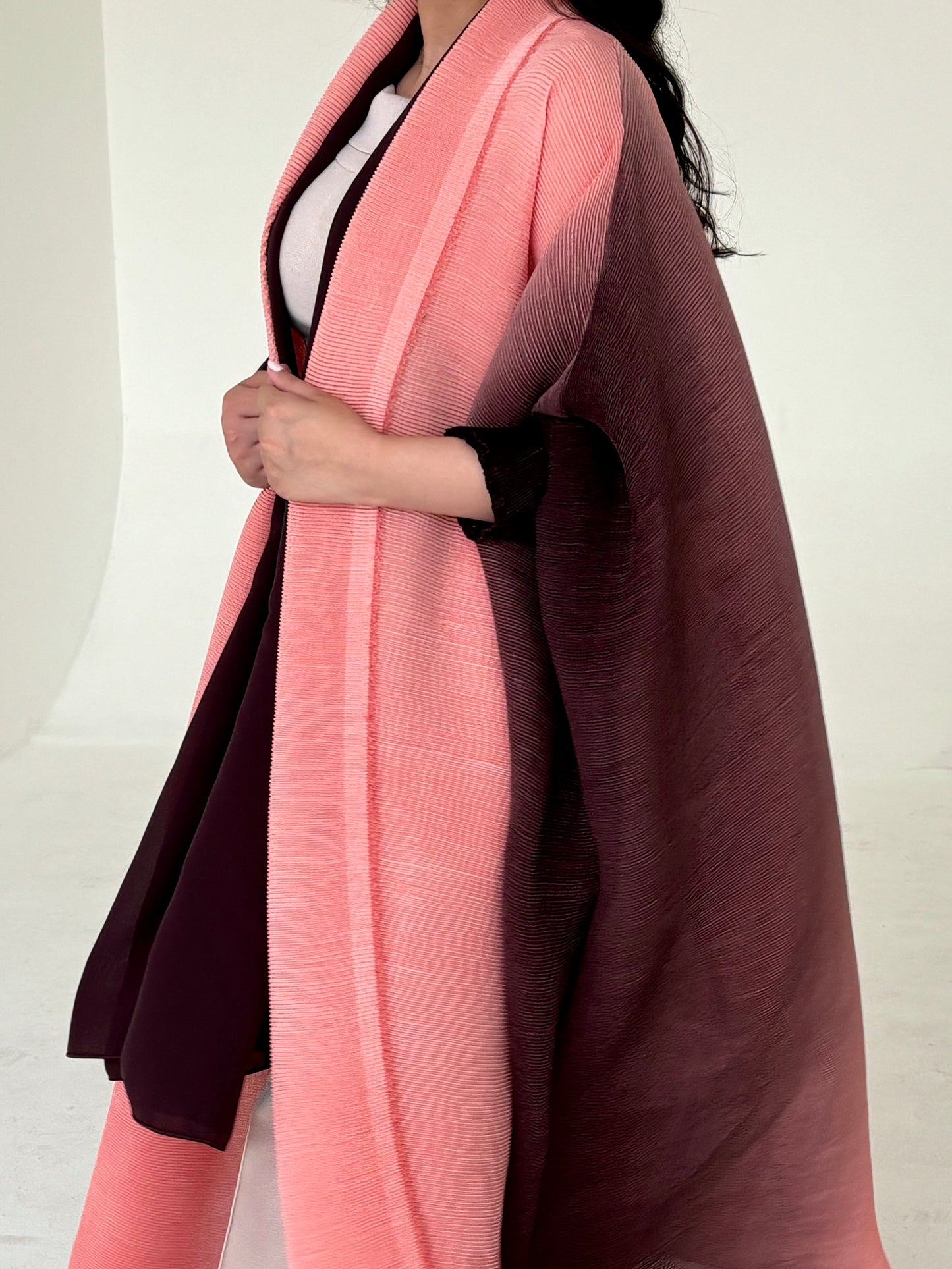 PLEATED ABAYA