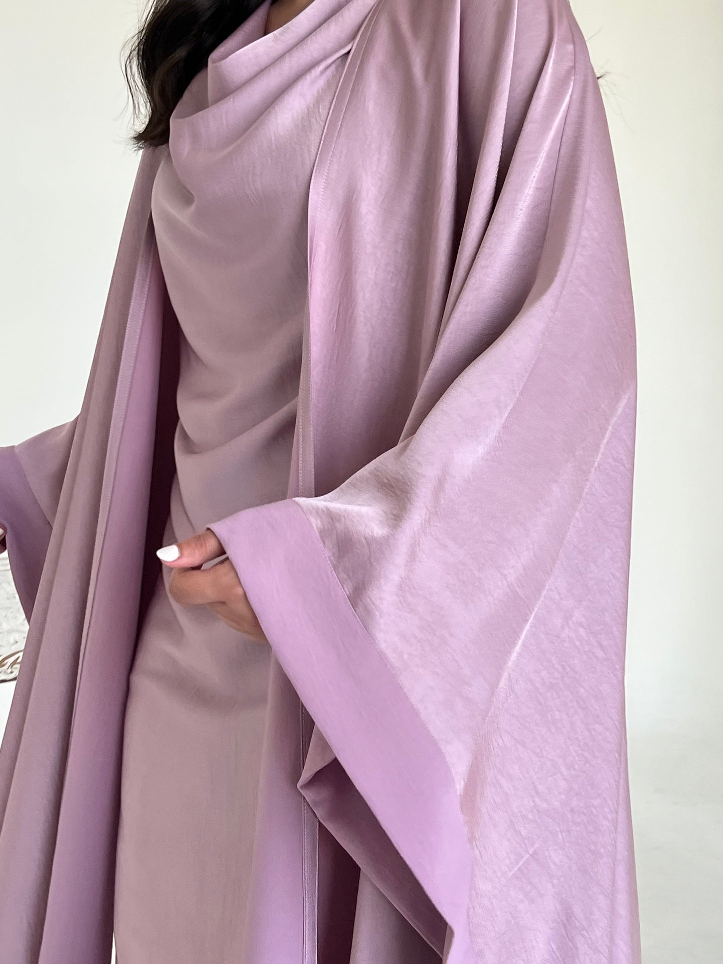 SILK ABAYA SET