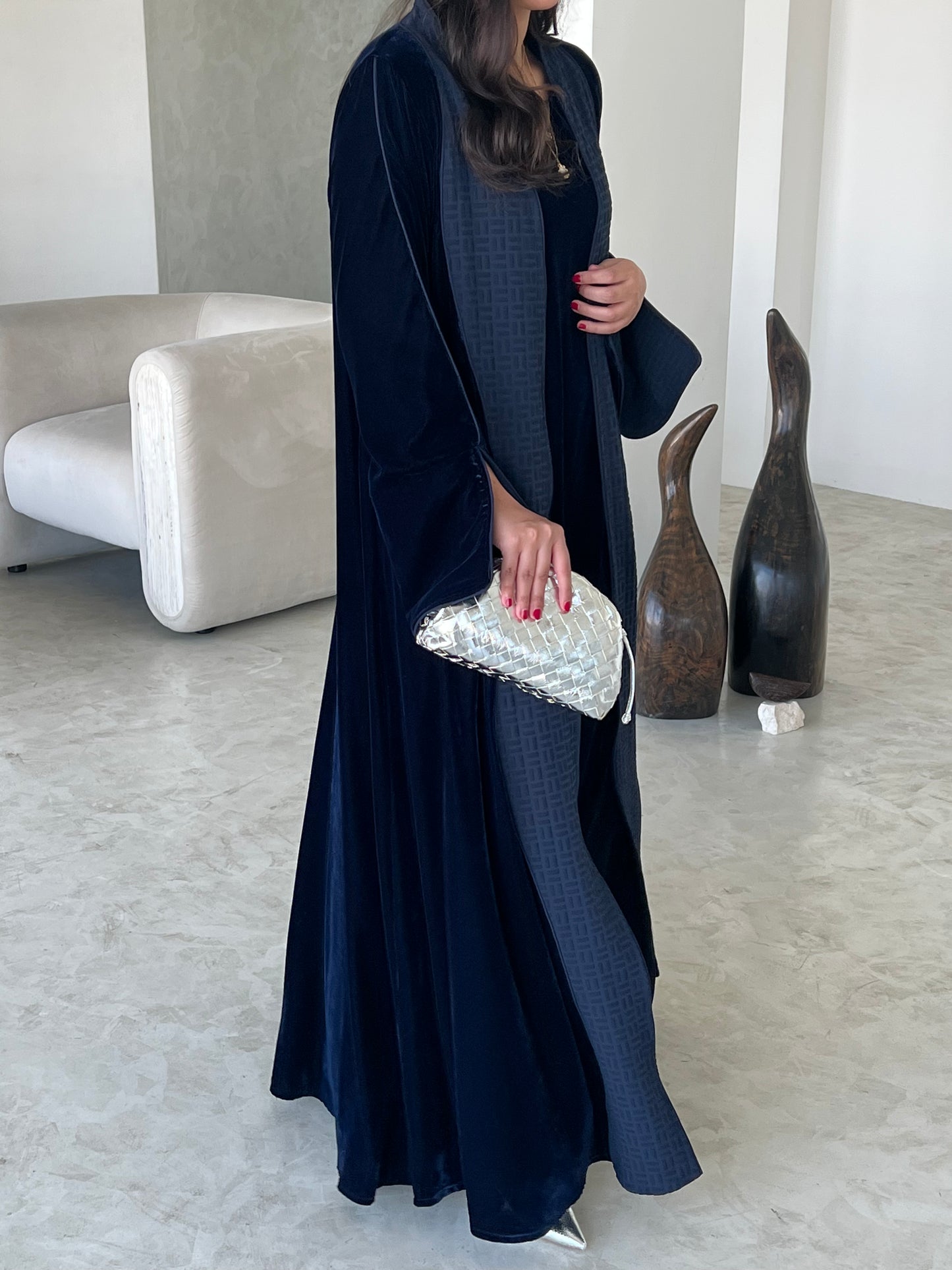 VELVET ABAYA SET