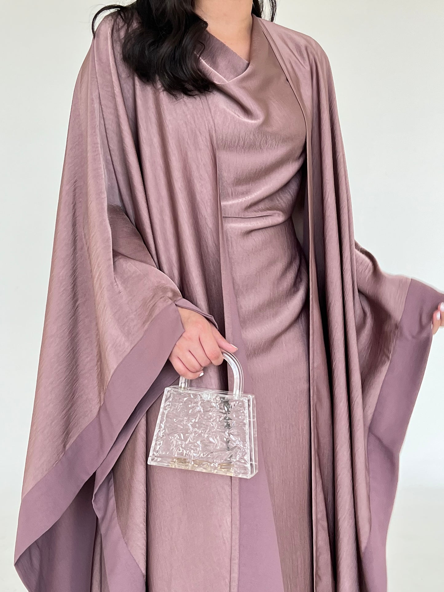 SILK ABAYA SET