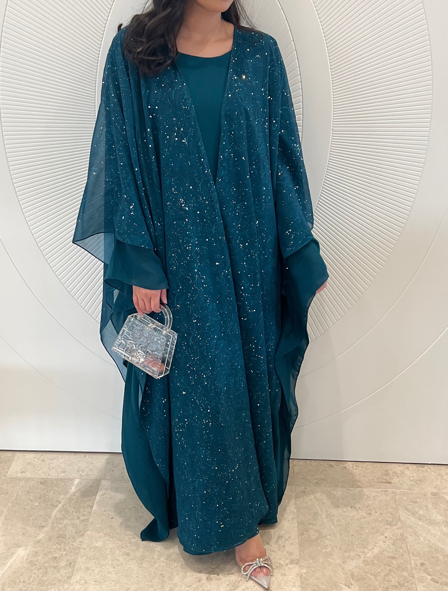 STAR ABAYA SET