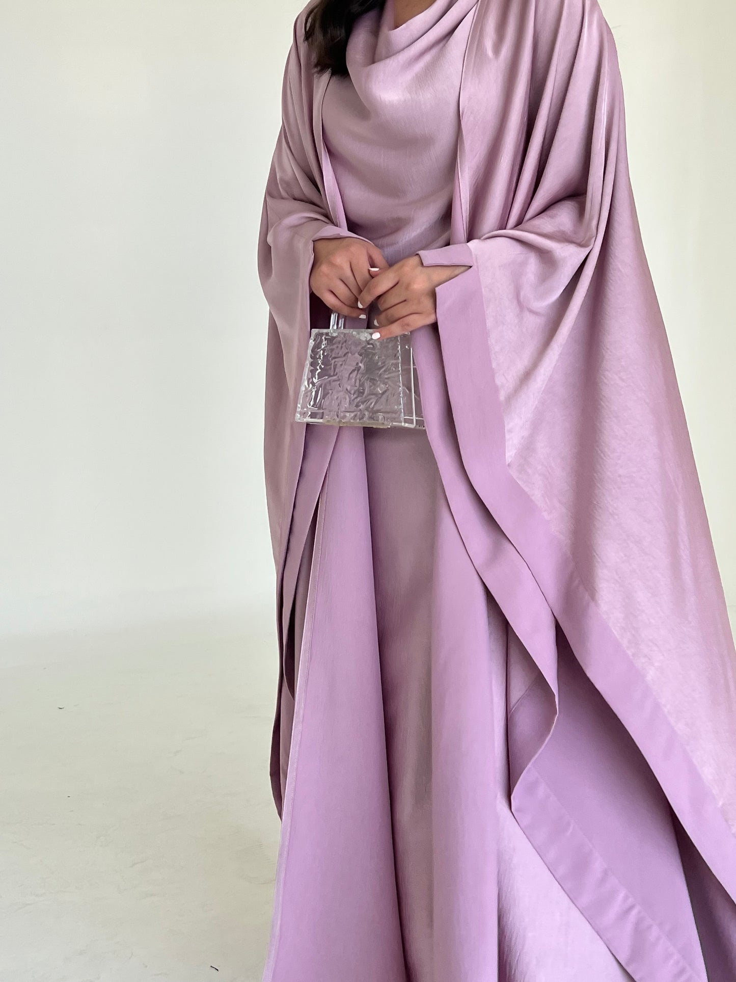 SILK ABAYA SET