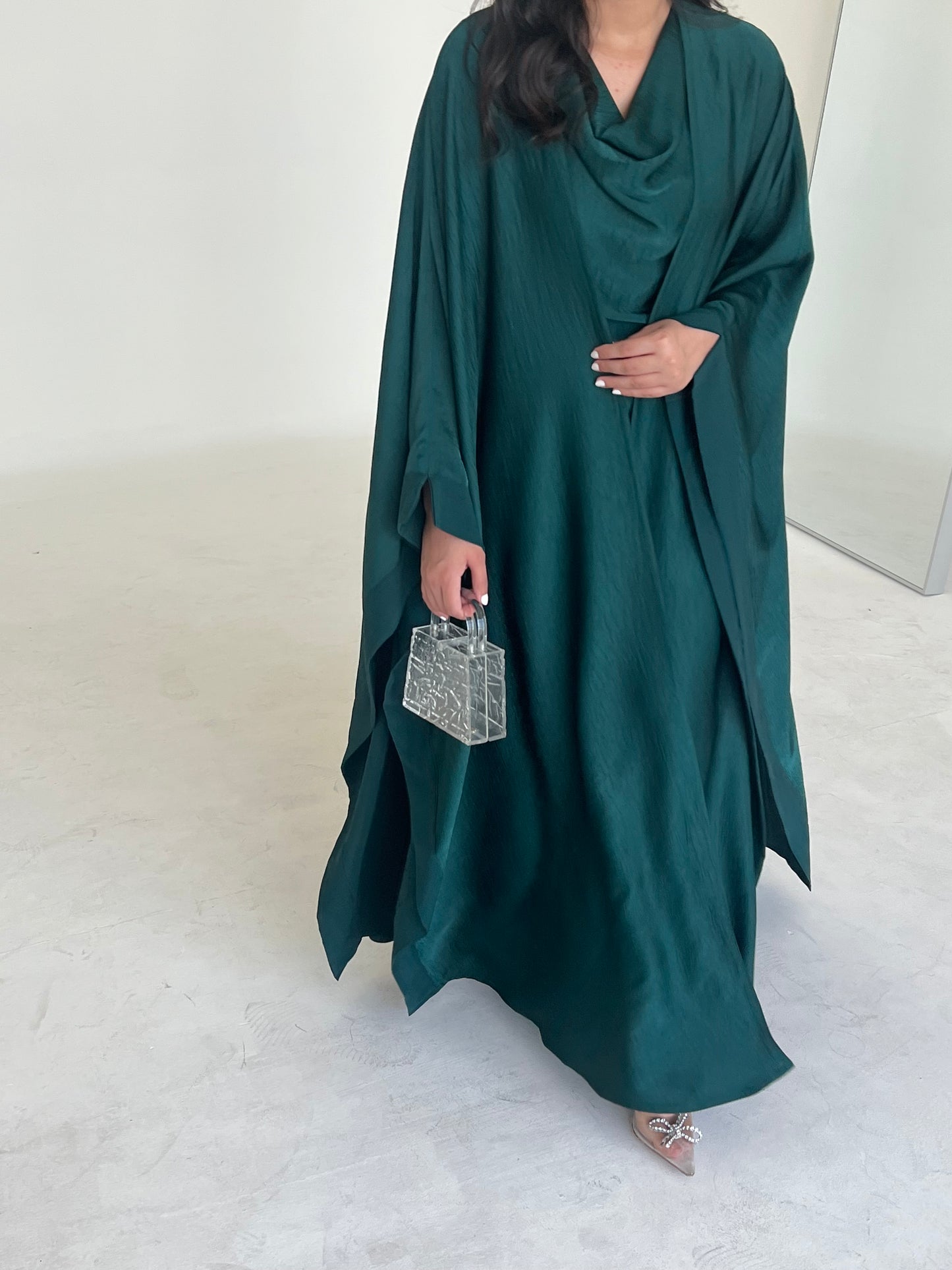 SILK ABAYA SET