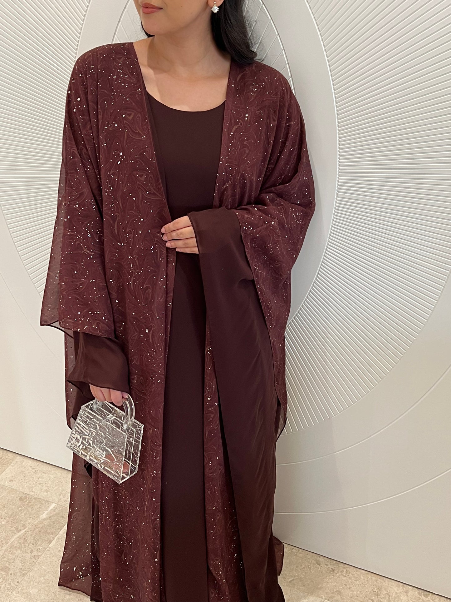 STAR ABAYA SET