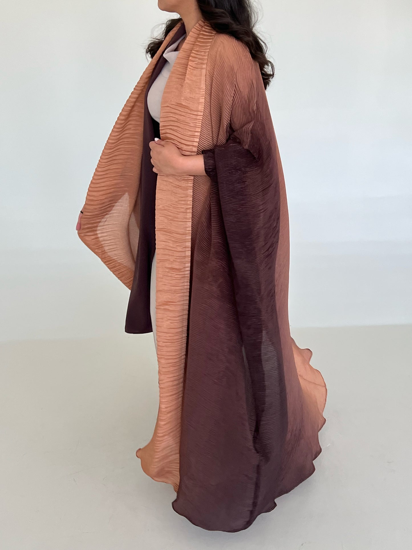 PLEATED ABAYA