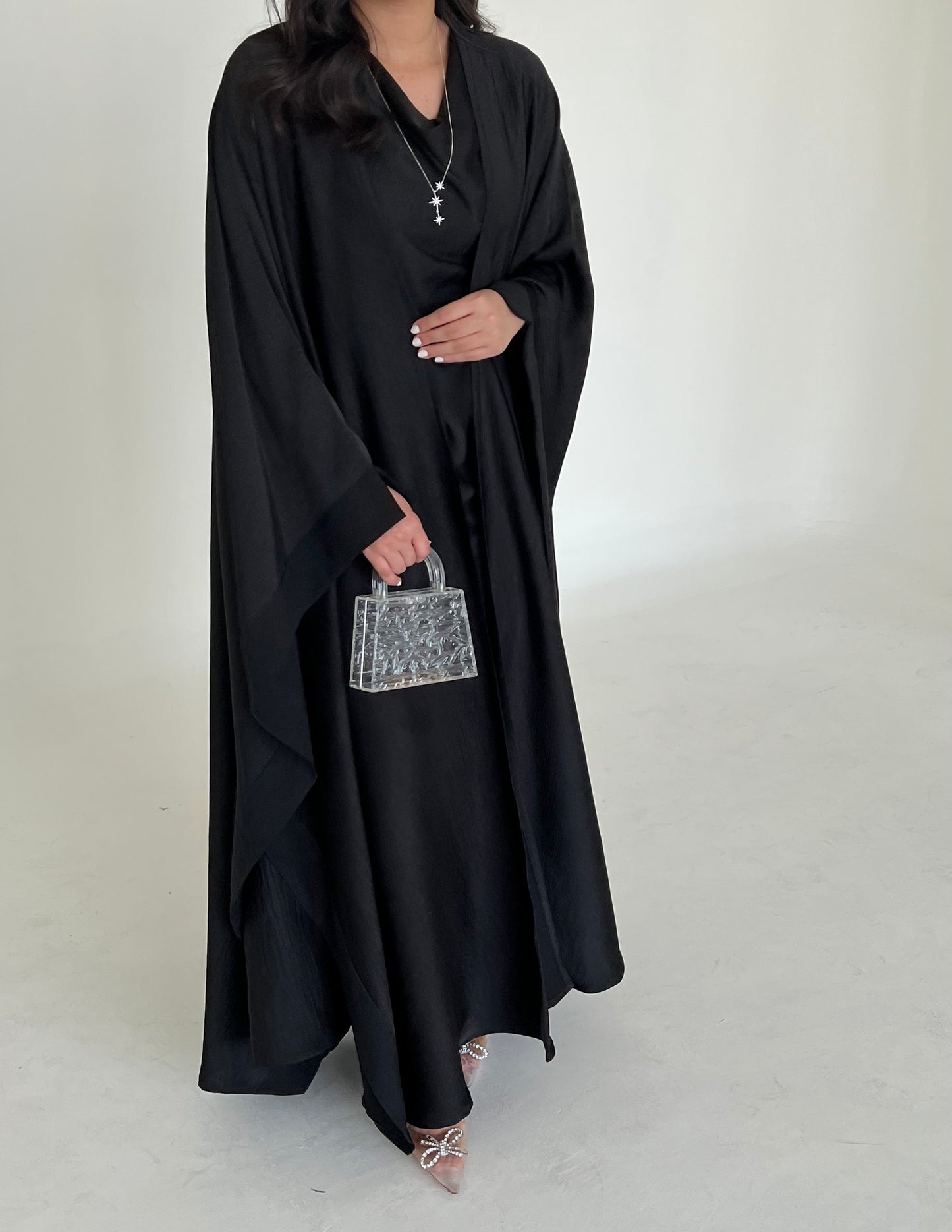 SILK ABAYA SET