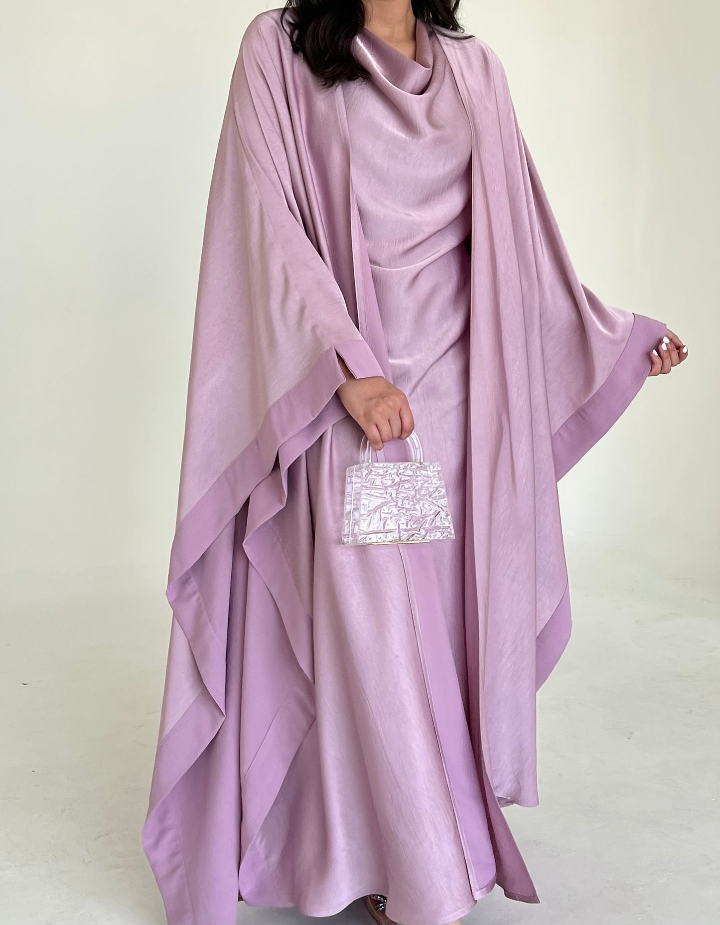 SILK ABAYA SET