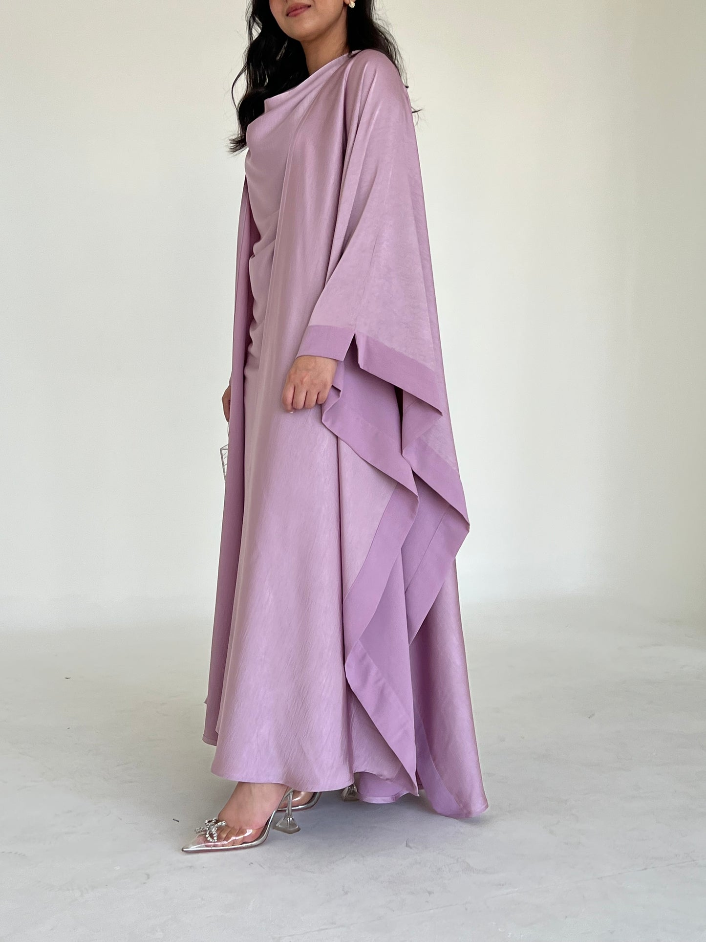 SILK ABAYA SET