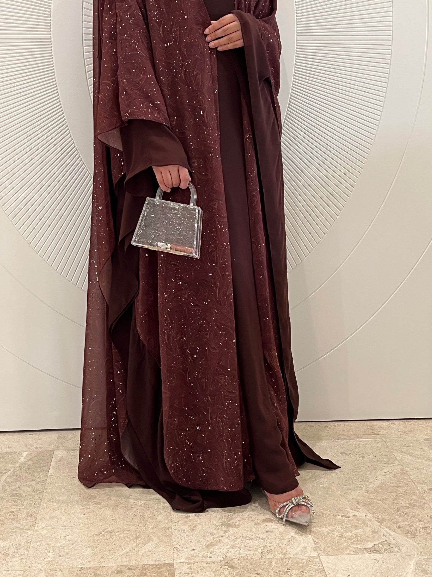 STAR ABAYA SET