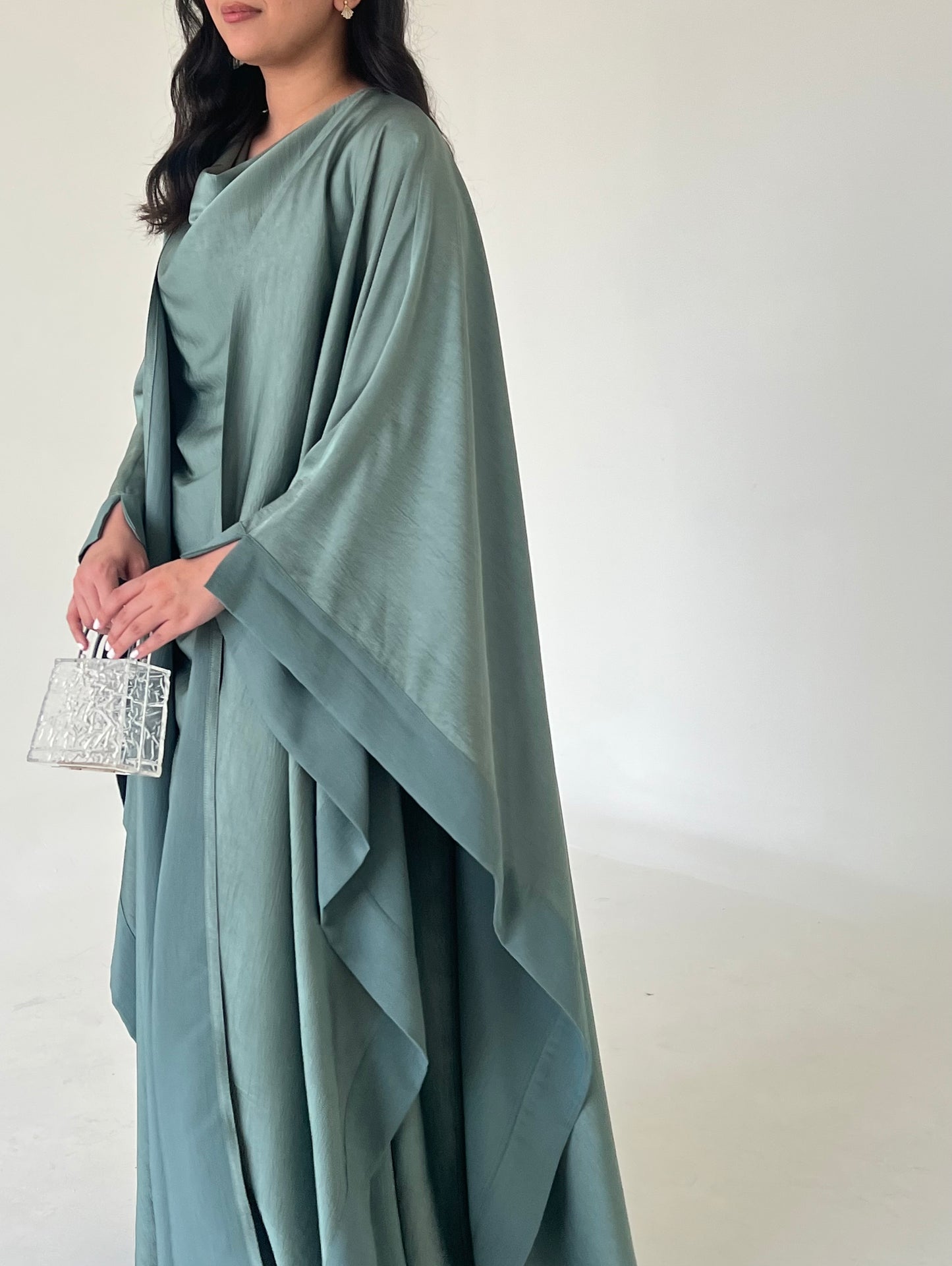 SILK ABAYA SET