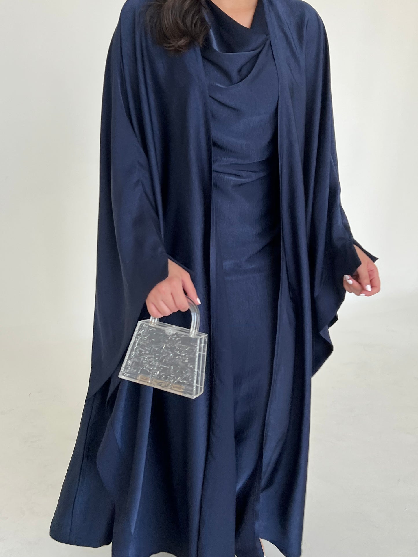 SILK ABAYA SET