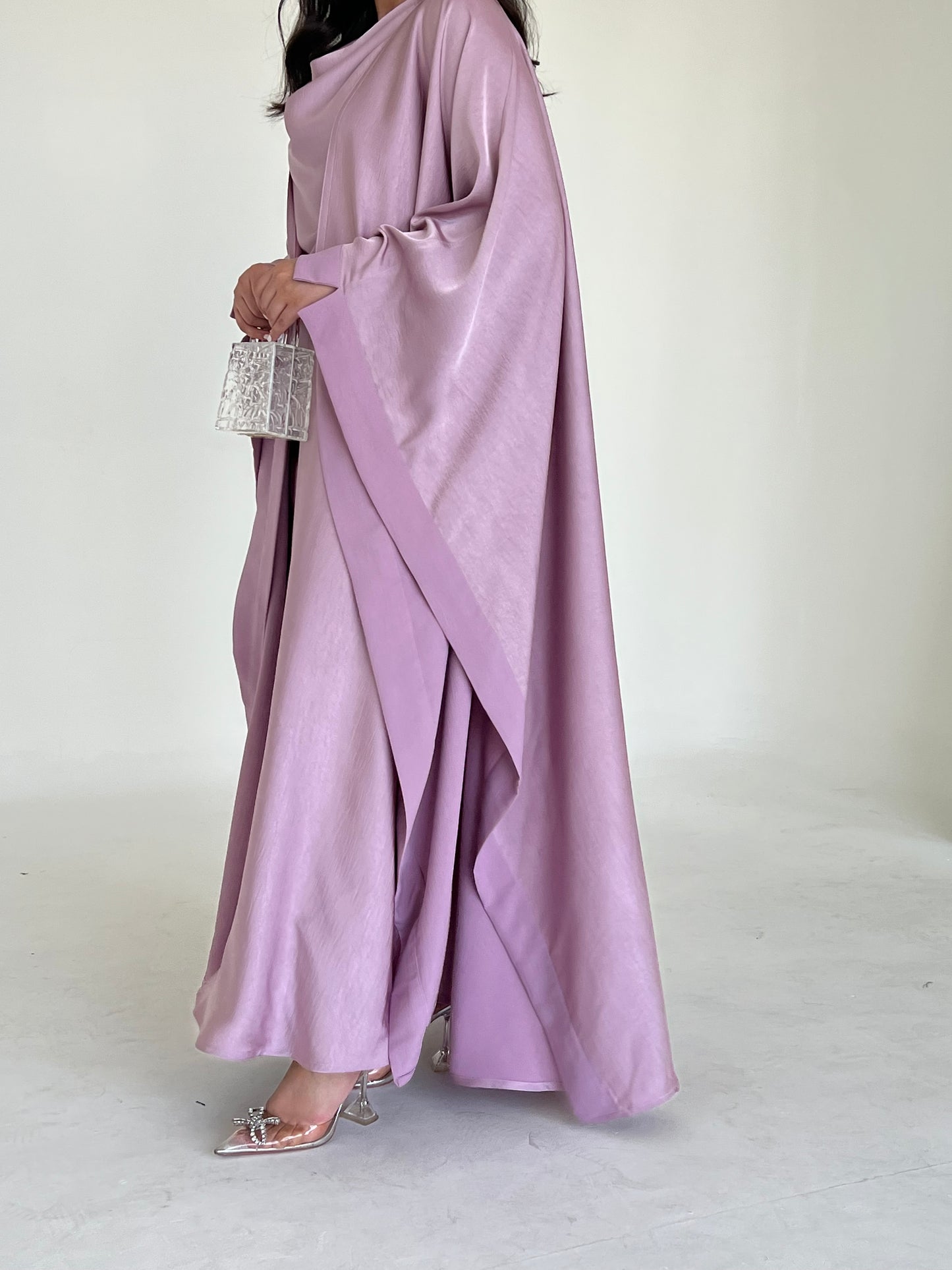 SILK ABAYA SET