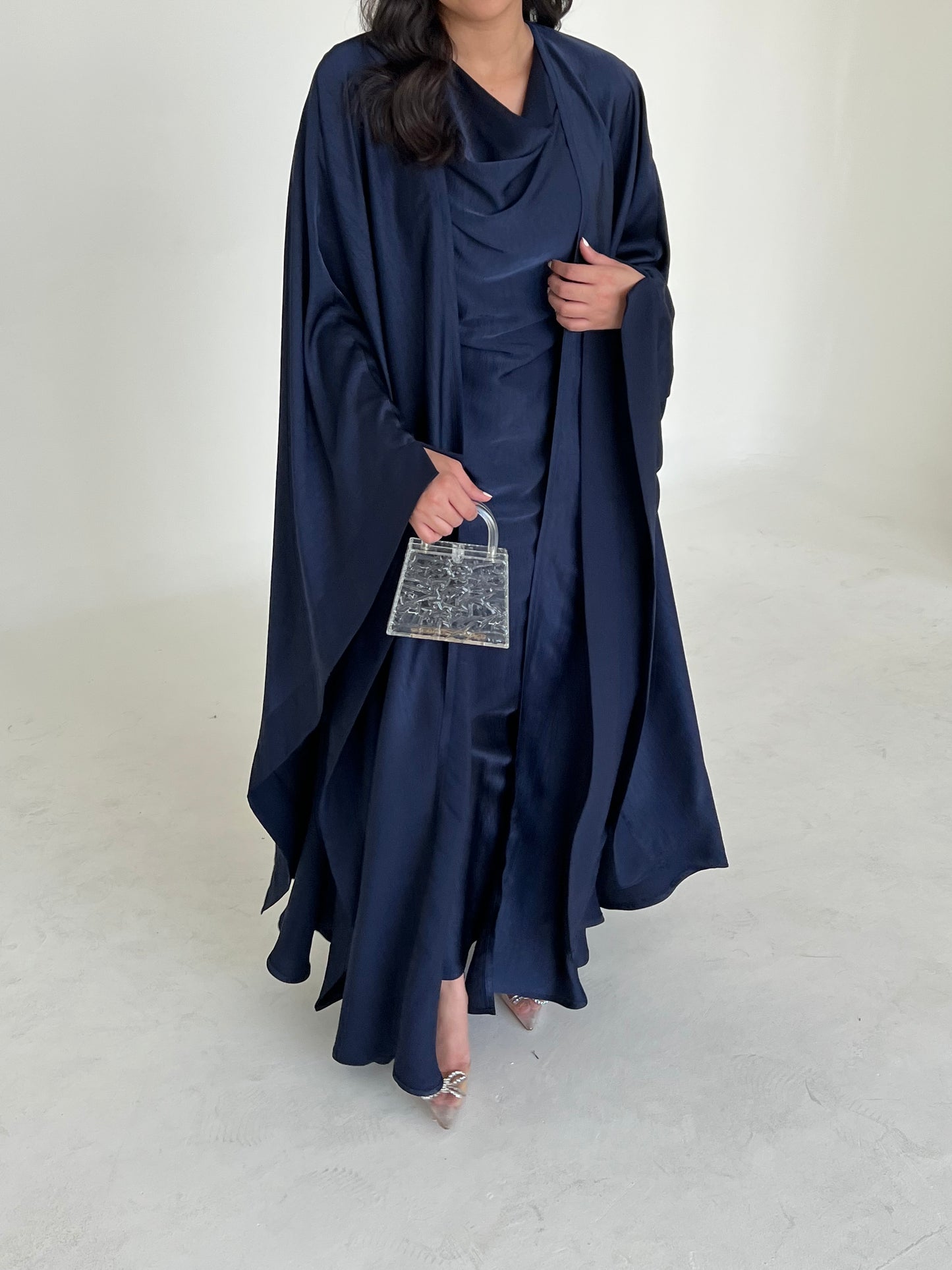 SILK ABAYA SET