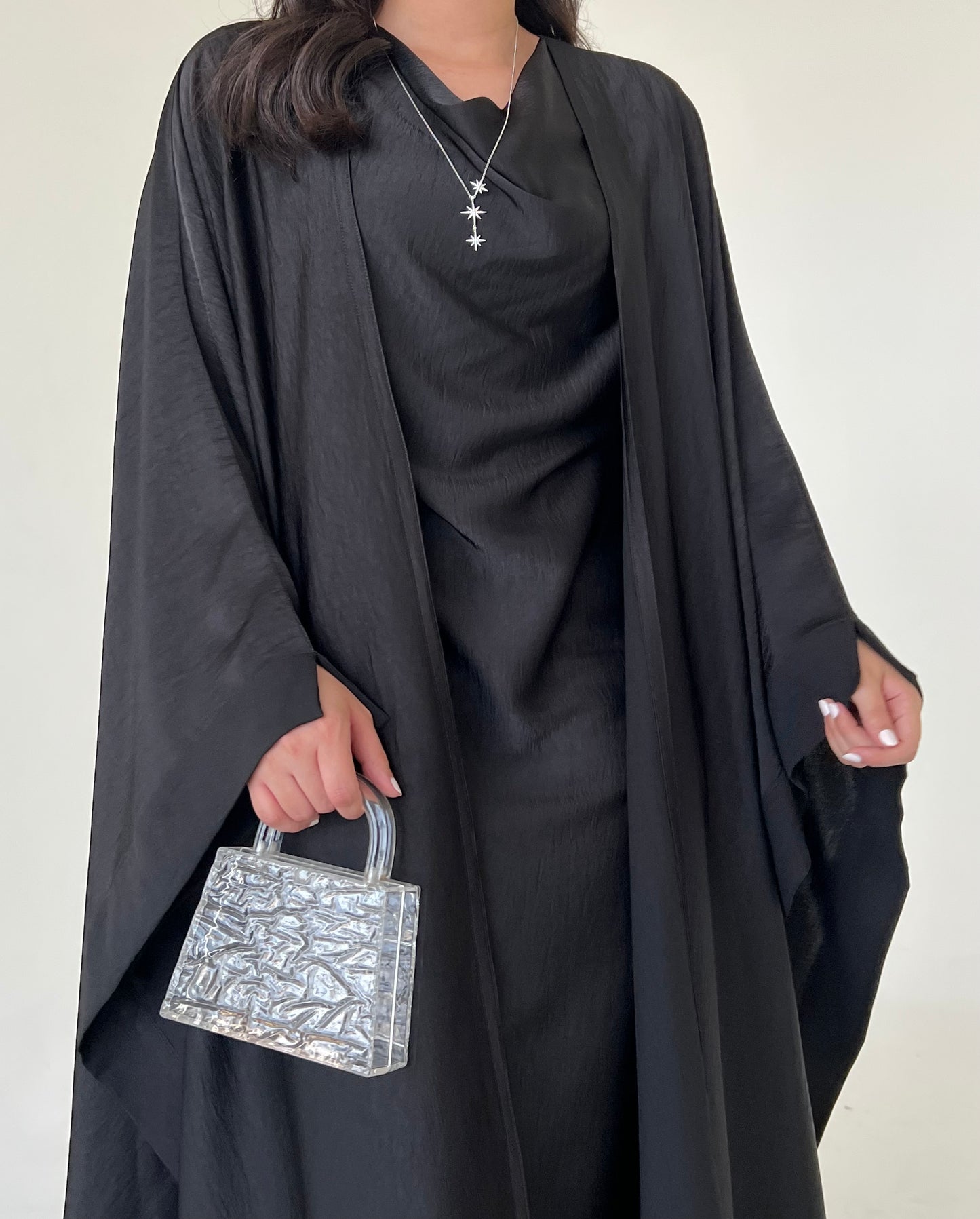 SILK ABAYA SET