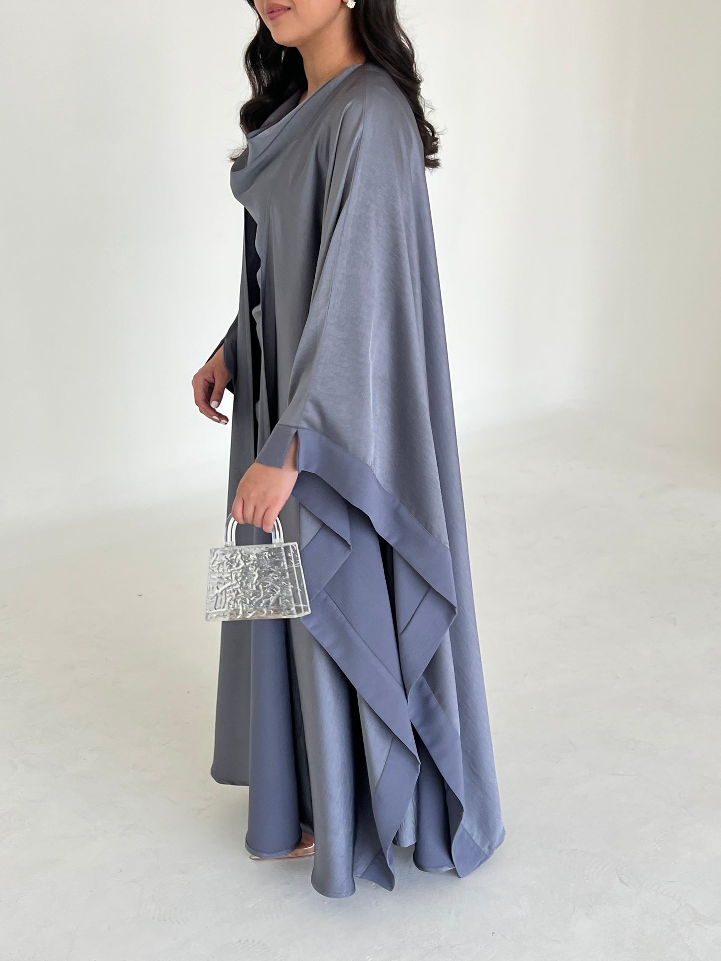 SILK ABAYA SET