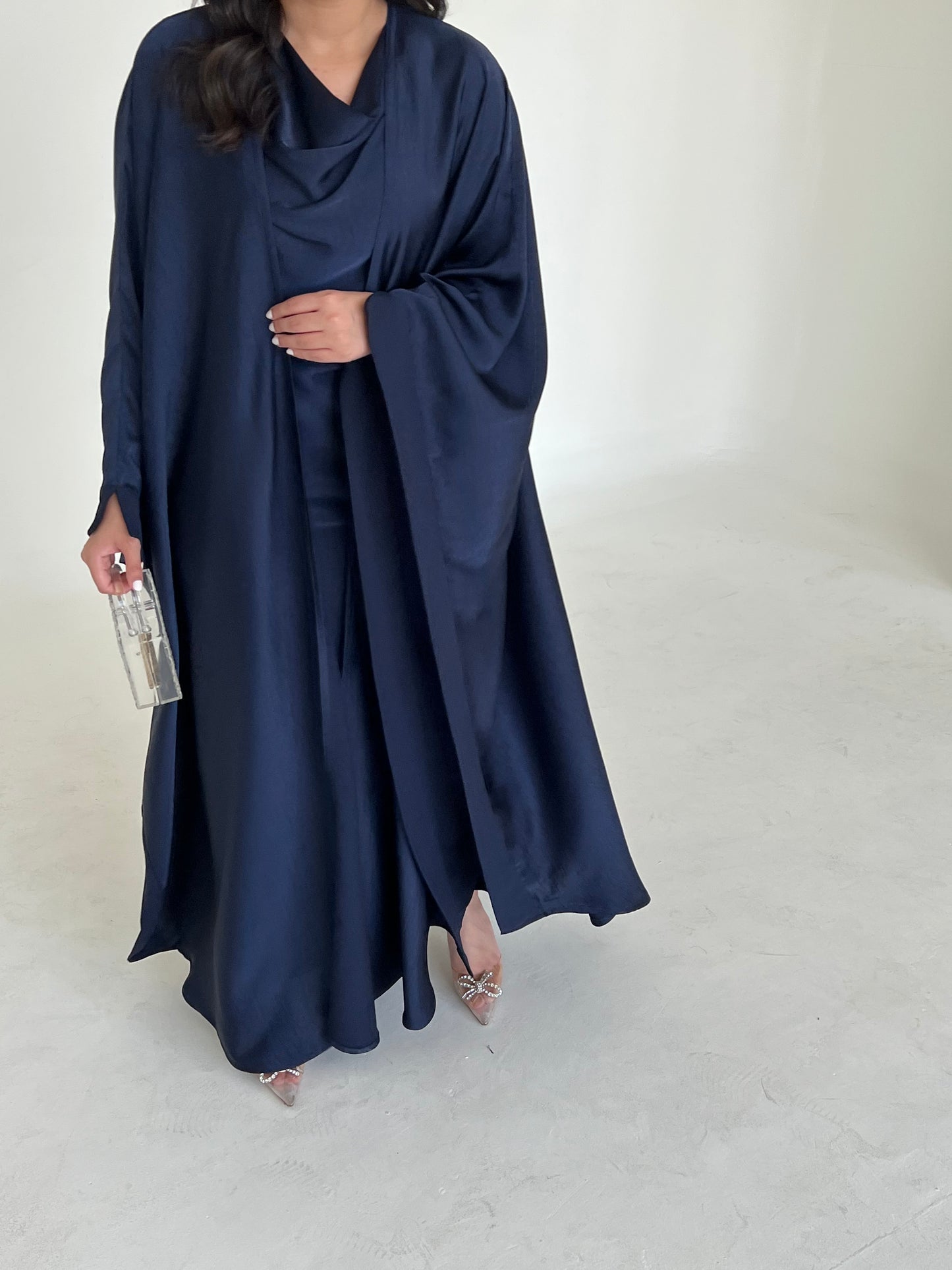 SILK ABAYA SET