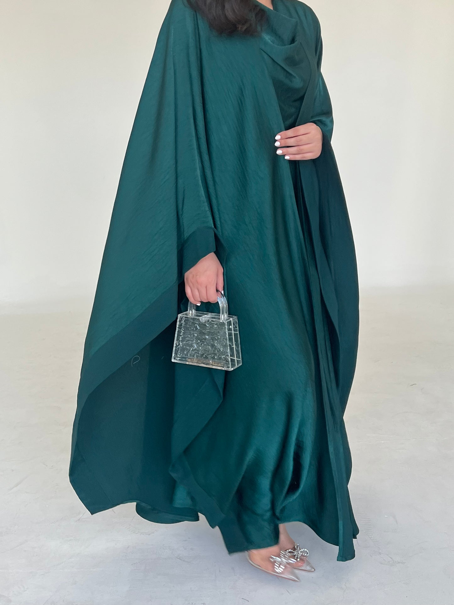 SILK ABAYA SET