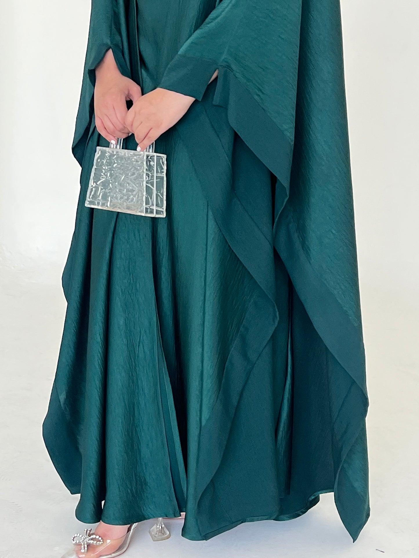 SILK ABAYA SET