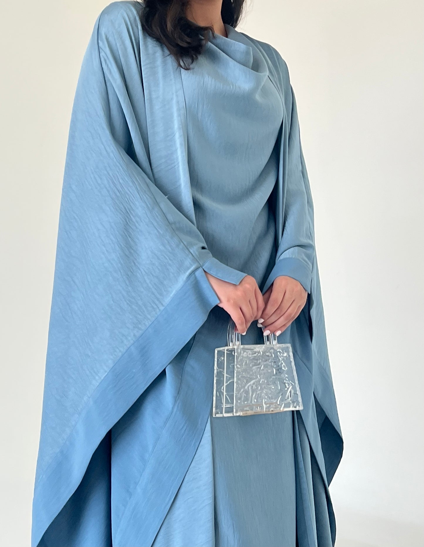 SILK ABAYA SET