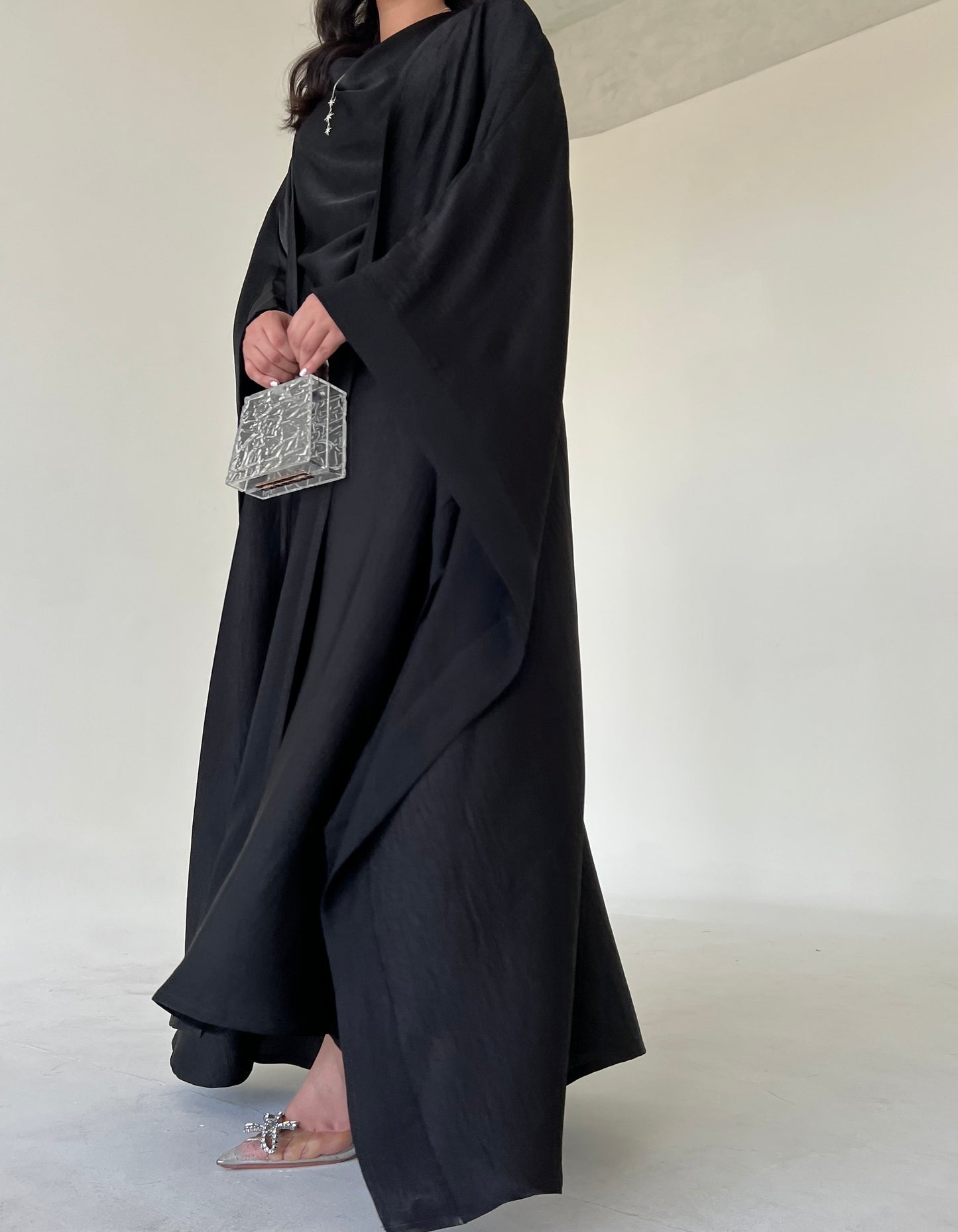 SILK ABAYA SET