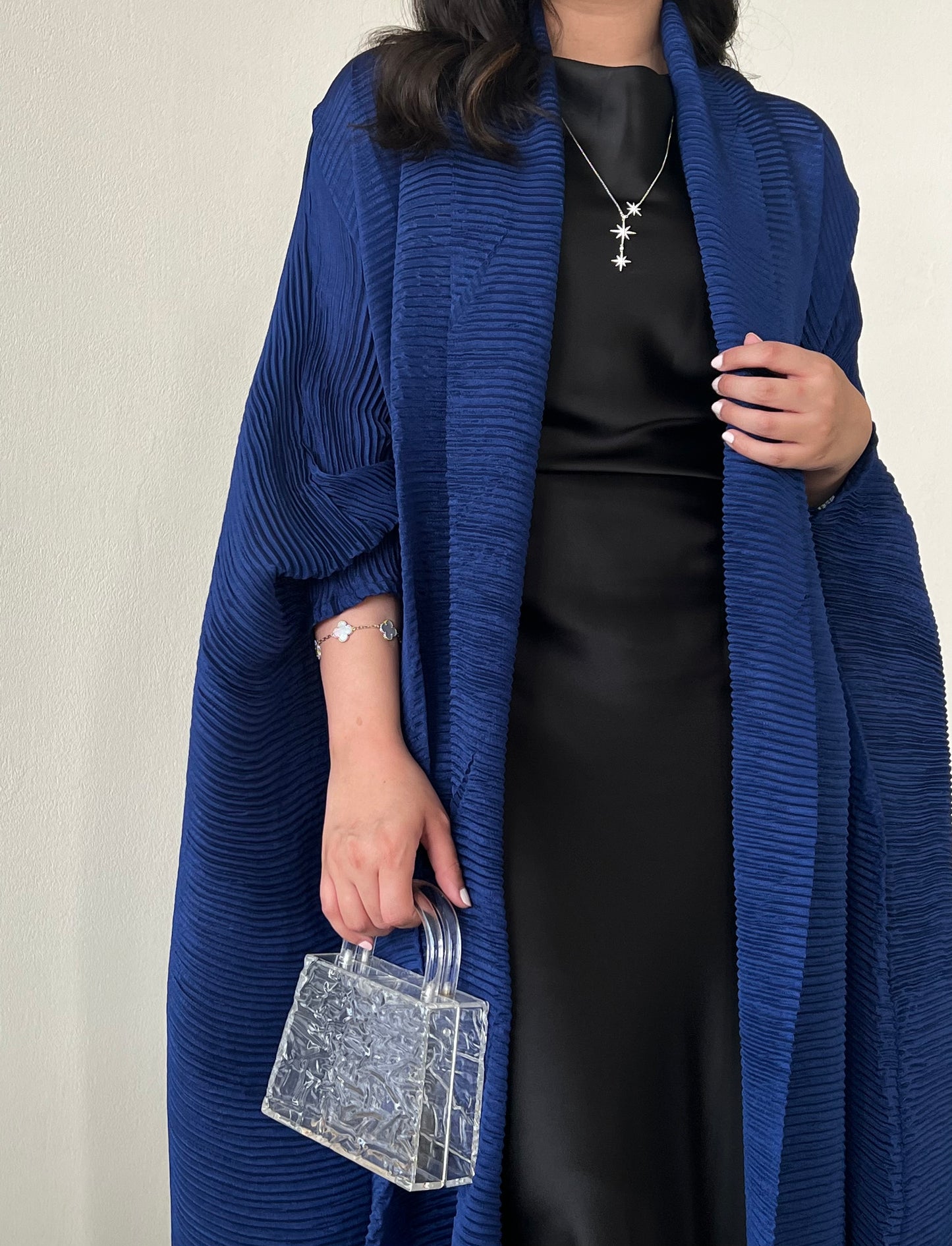 PLEATED ABAYA